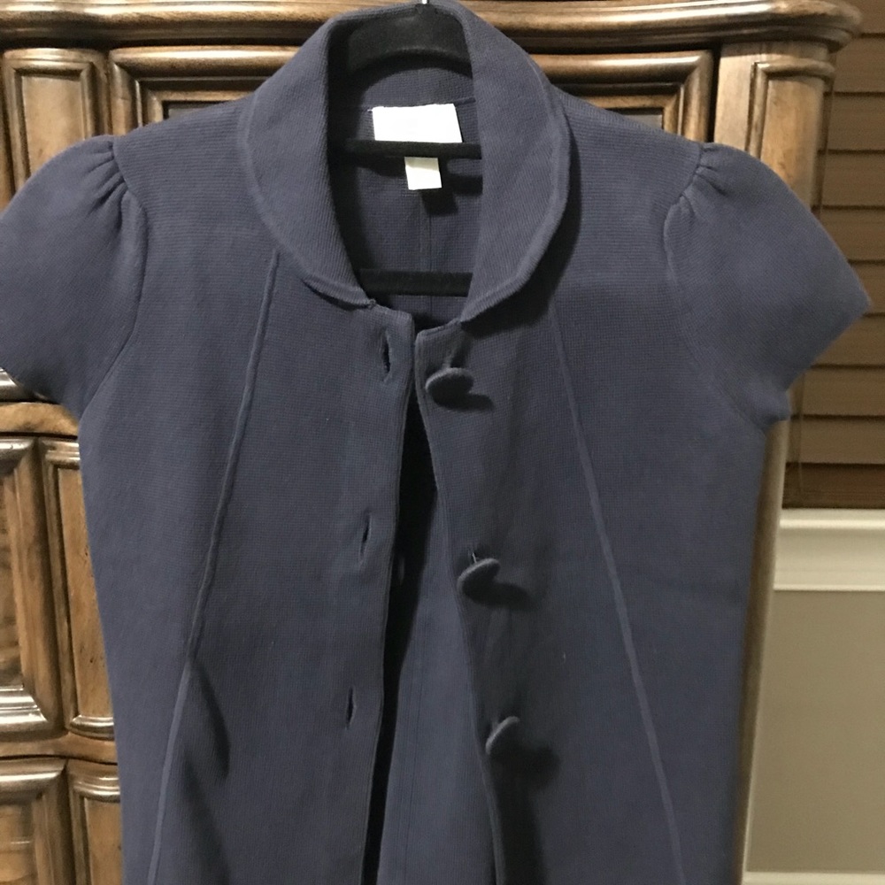 Navy Short sleeve blazer